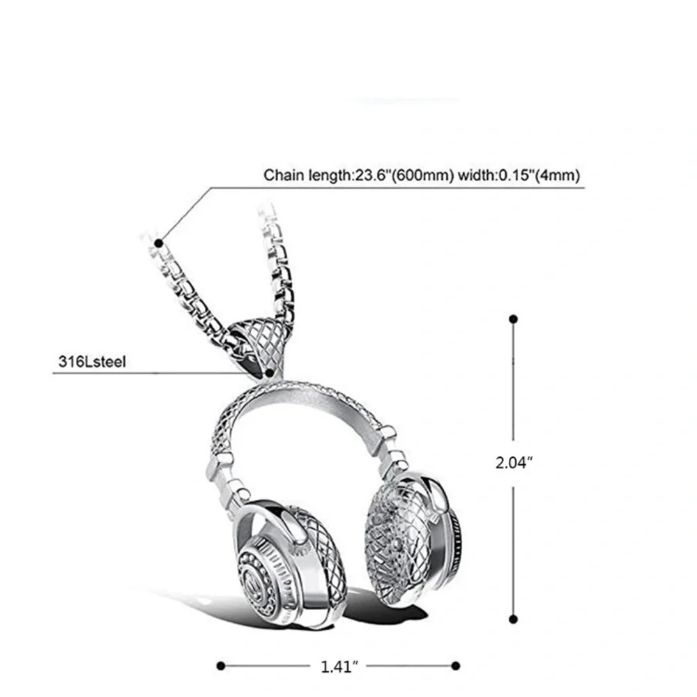 Stainless Steel Headphone Chain